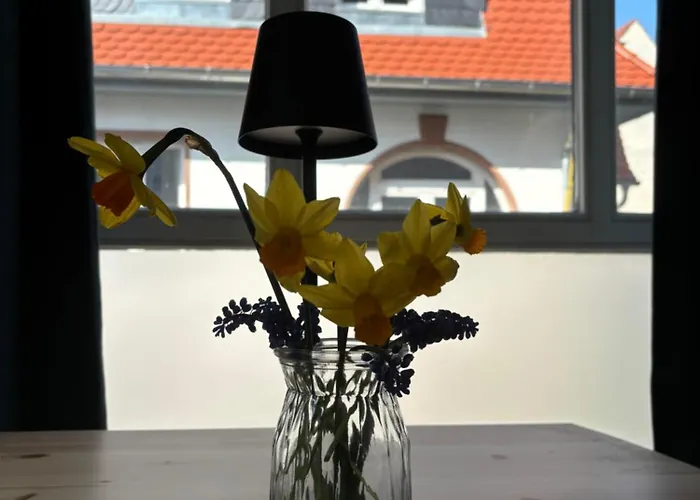 Im Auerbacher Ortskern Naehe Fuerstenlager Apartment *